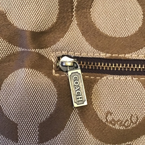 Original Coach leather shoulder bag - Picture 4 of 8